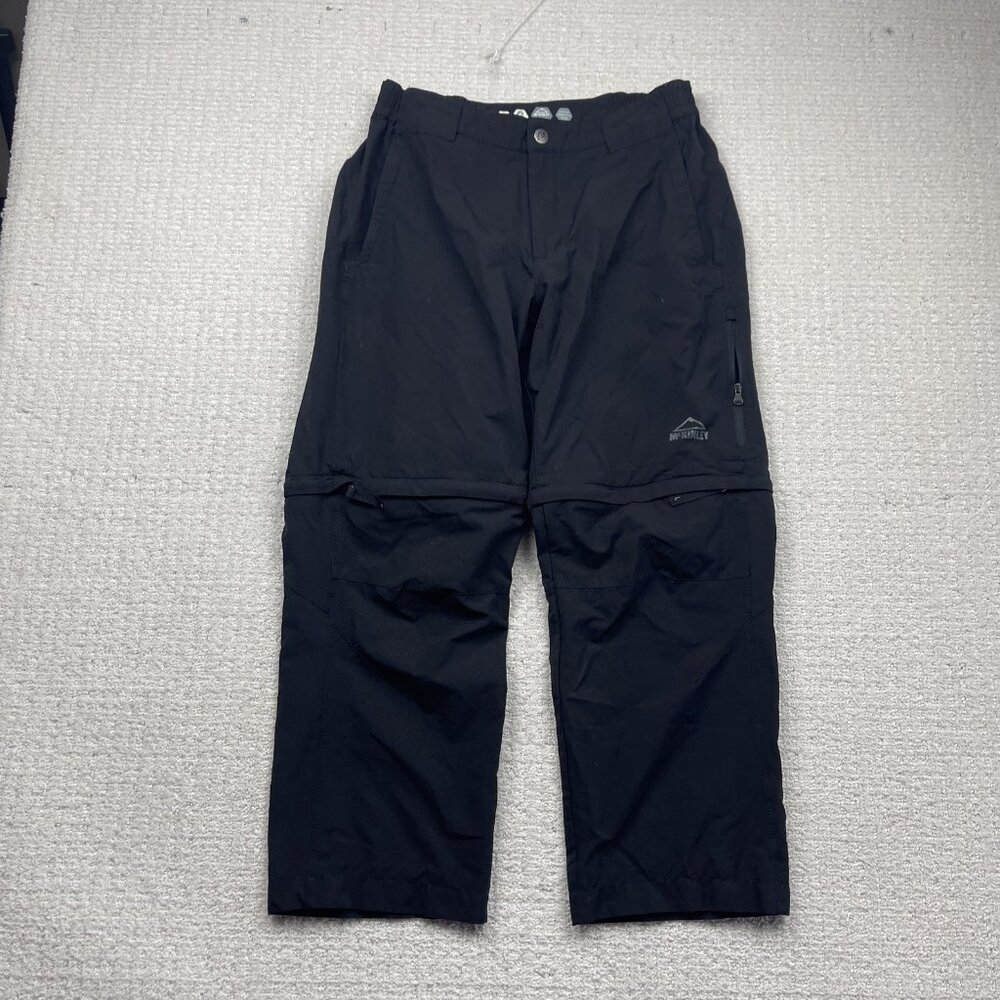 Mckinley Morgan Stretch Capri Trousers Pants Sz M Zip Off Tech Hiking / Climbing